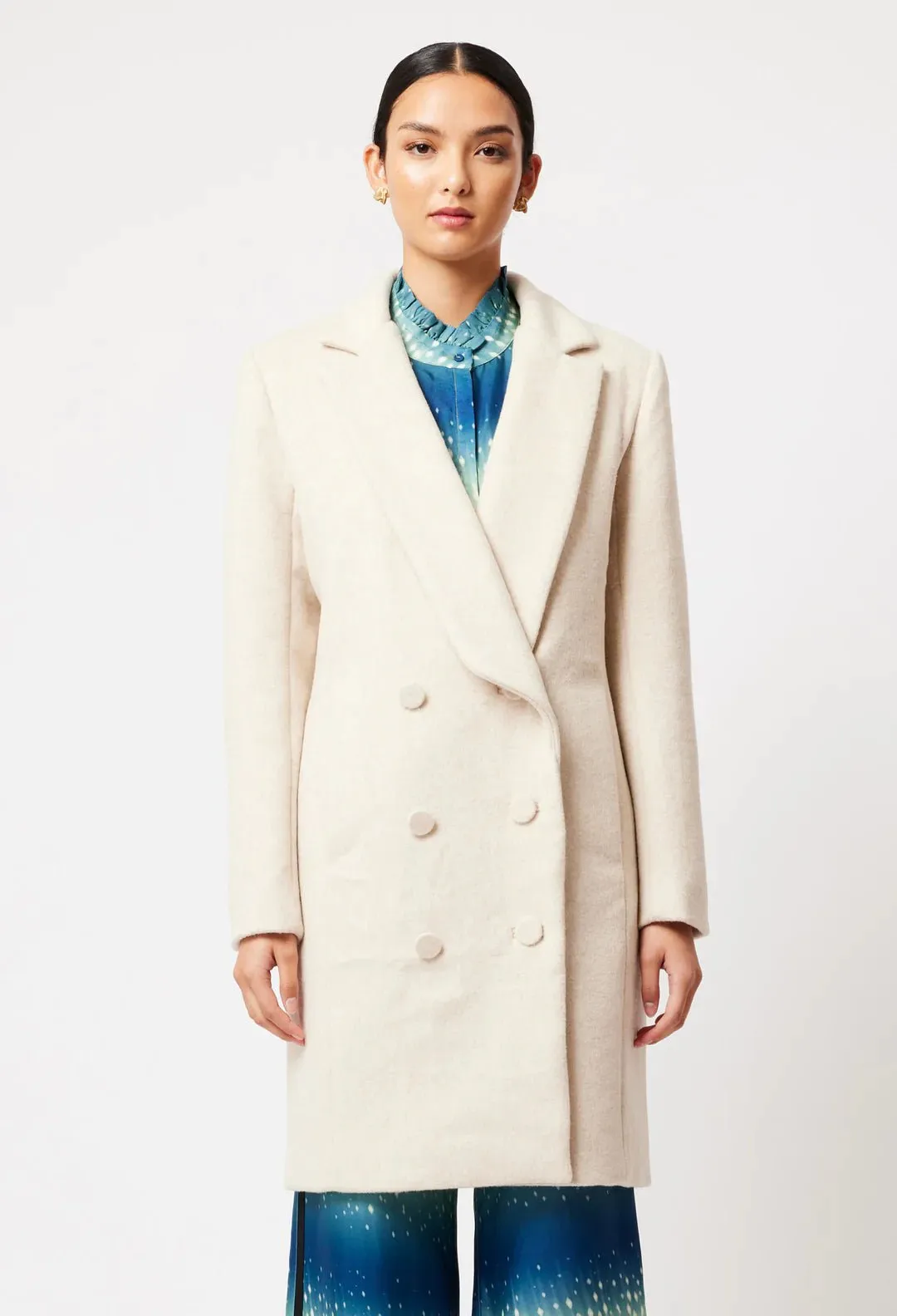 Pisces Wool Blend Coat
