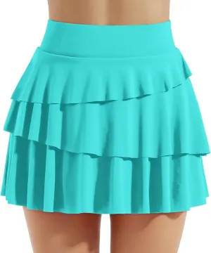 Pleated Tennis Skirt for Women High Waisted Lightweight Athletic Golf Skort Skirts Plus Size Tennis Casual Skirt