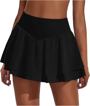 Pleated Tennis Skirts for Women High Waisted Golf Skirts Lightweight Athletic Skorts Teen Girls Summer Workout Yoga