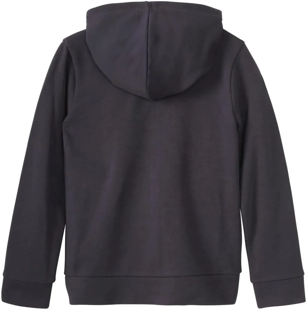 PUMA Girls' Core Logo Zip Up Hoodie
