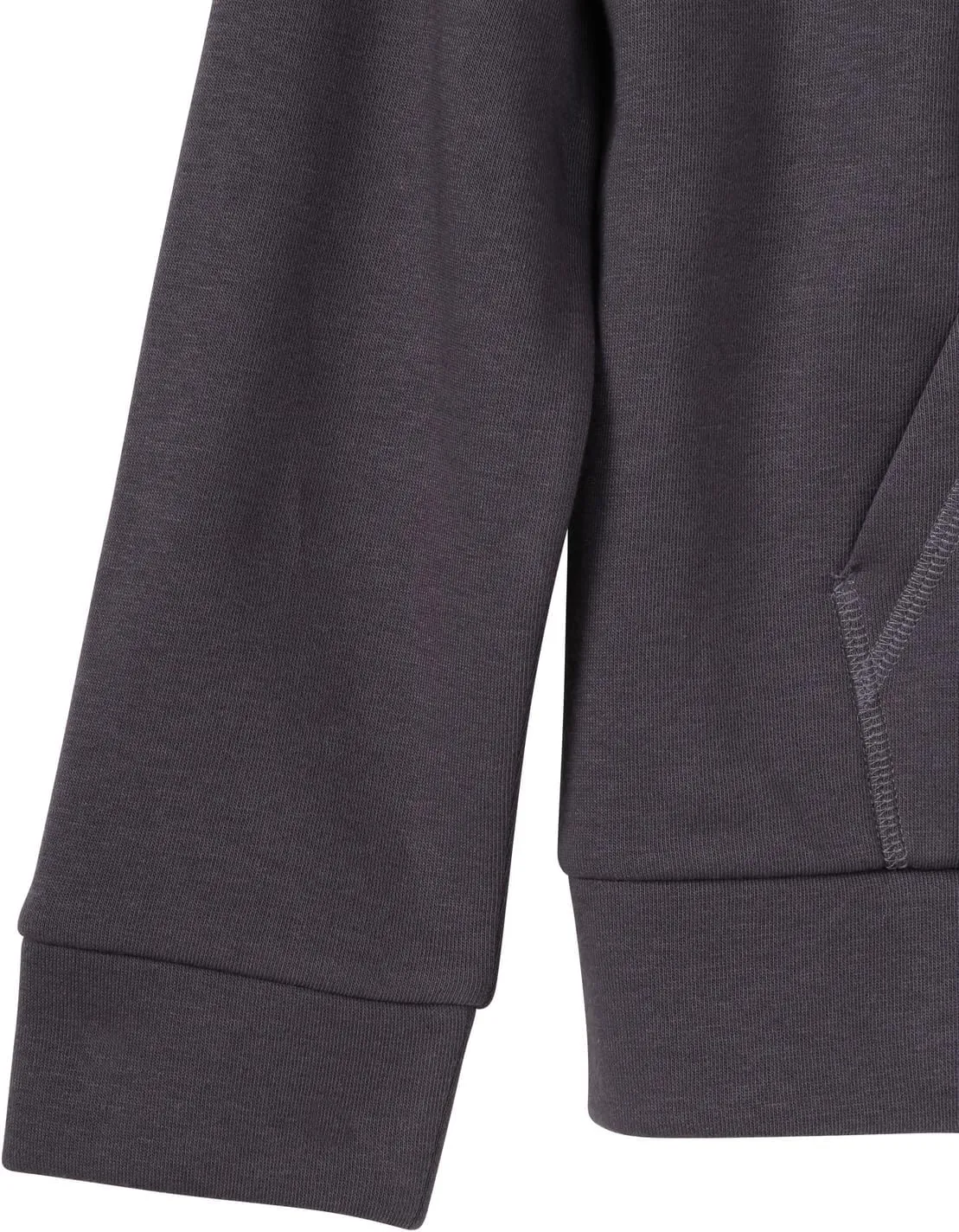 PUMA Girls' Core Logo Zip Up Hoodie