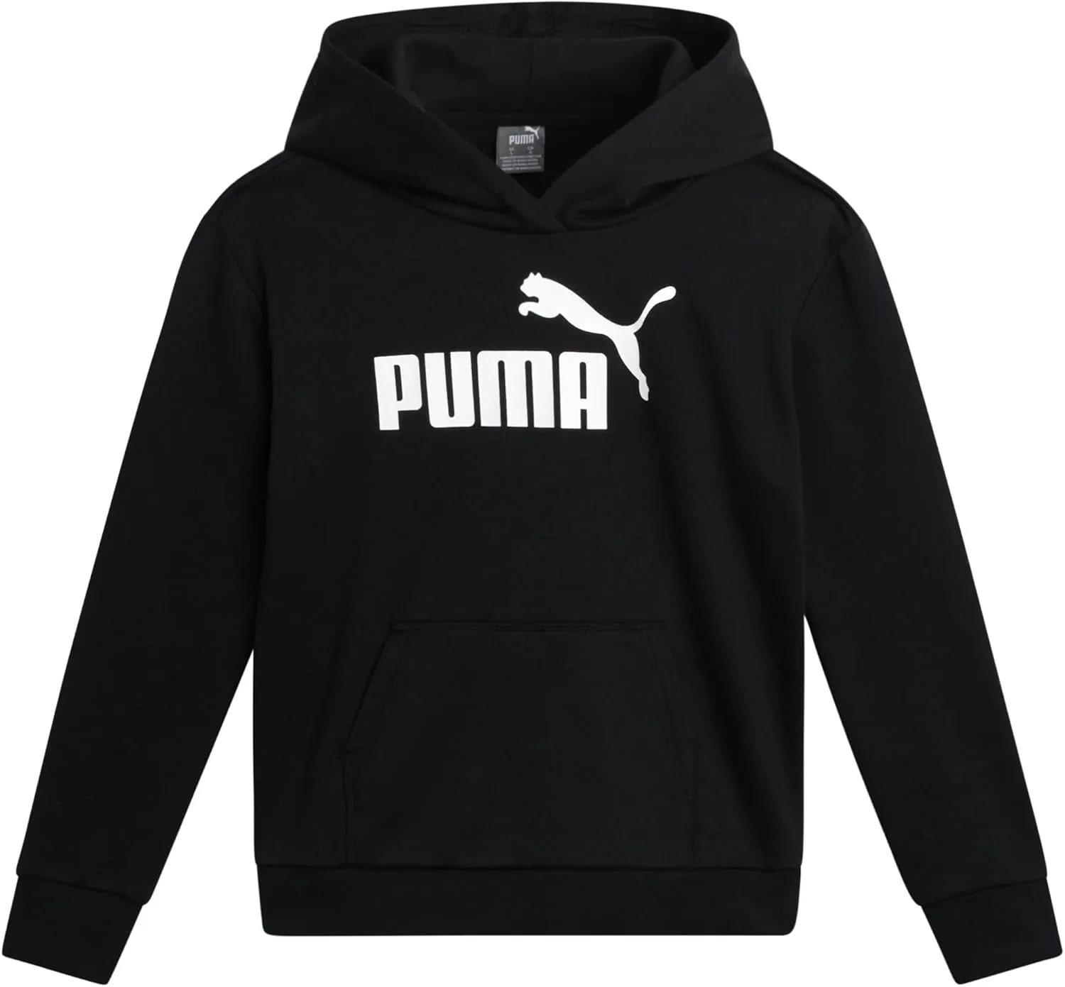 PUMA Girls' Sweatshirt - Performance Fleece Pullover Graphic Hoodie for Girls (7-16)