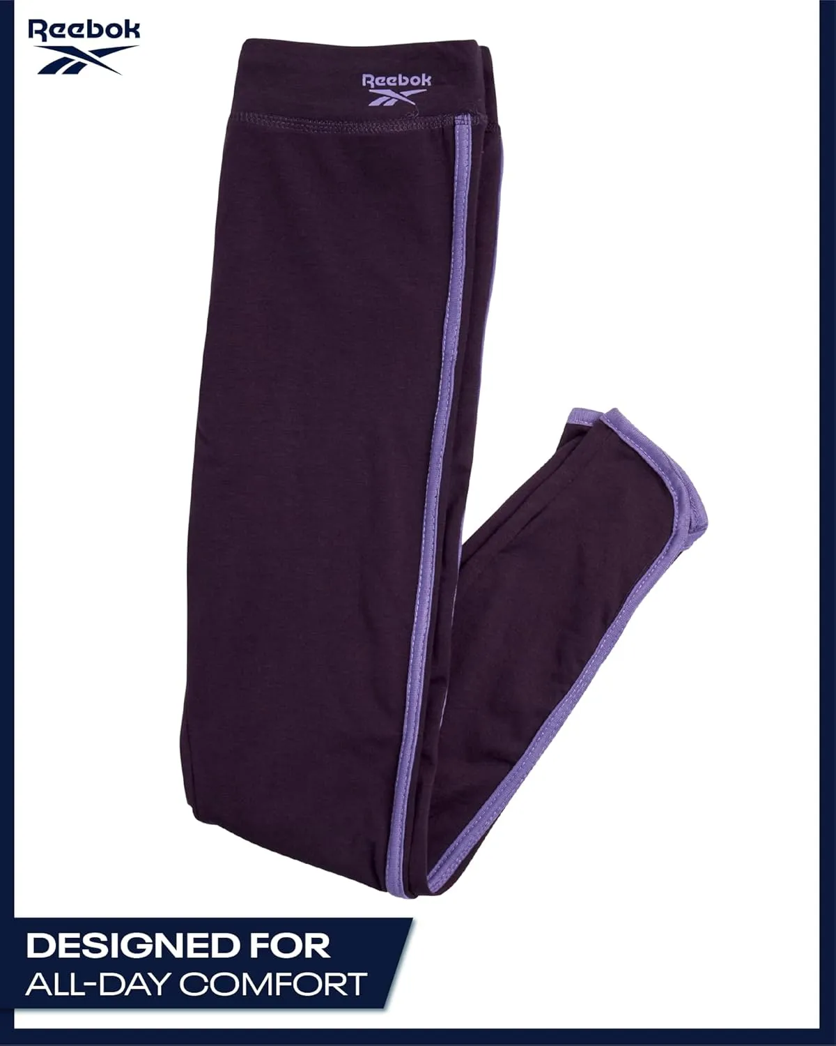 Reebok Girls' Activewear Set - 3 Piece Stylish Graphic T-Shirt, Fleece Pullover Hoodie, and Jogger Sweatpants (Size: 4-12)