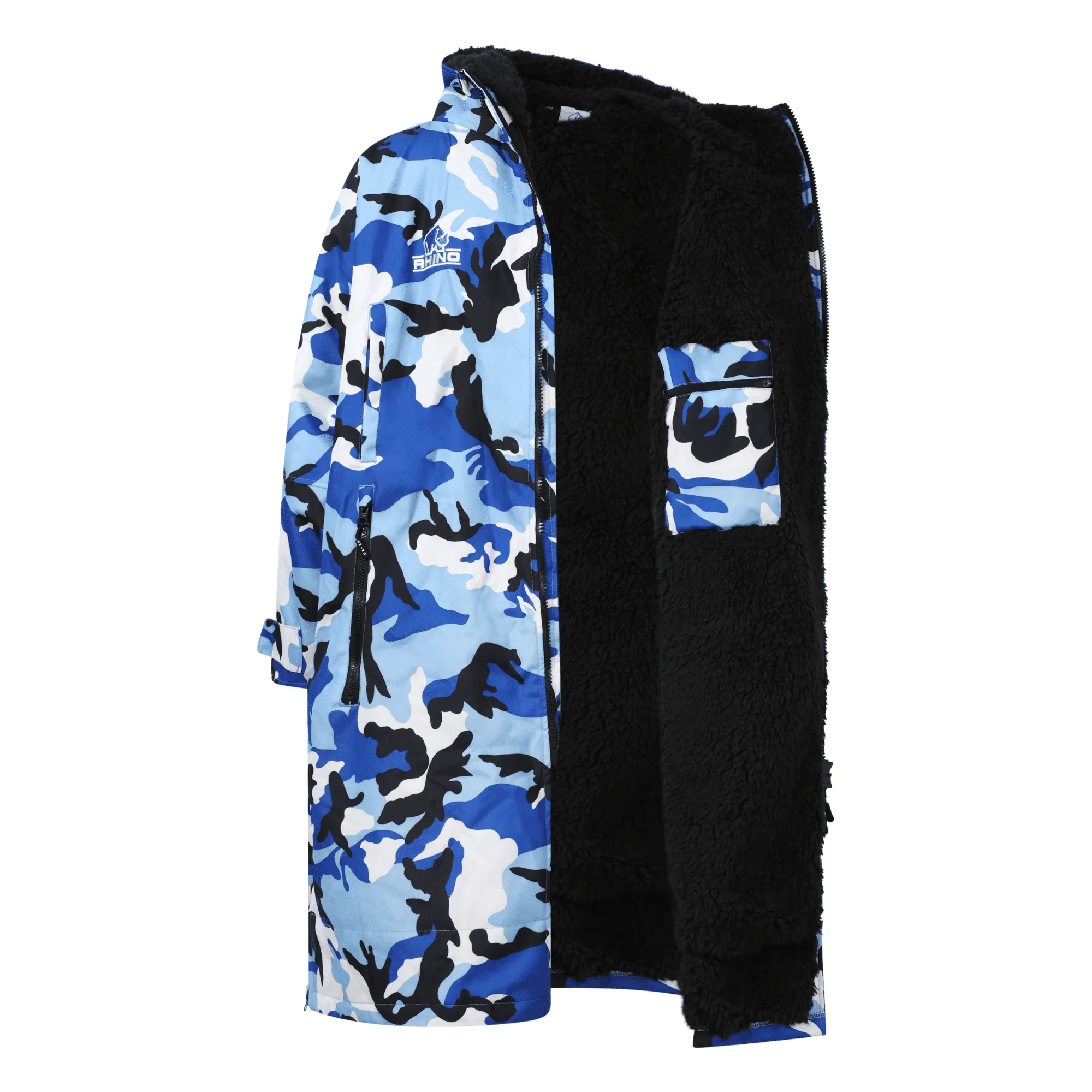 Rhino Camo Sherpa Robe Adult