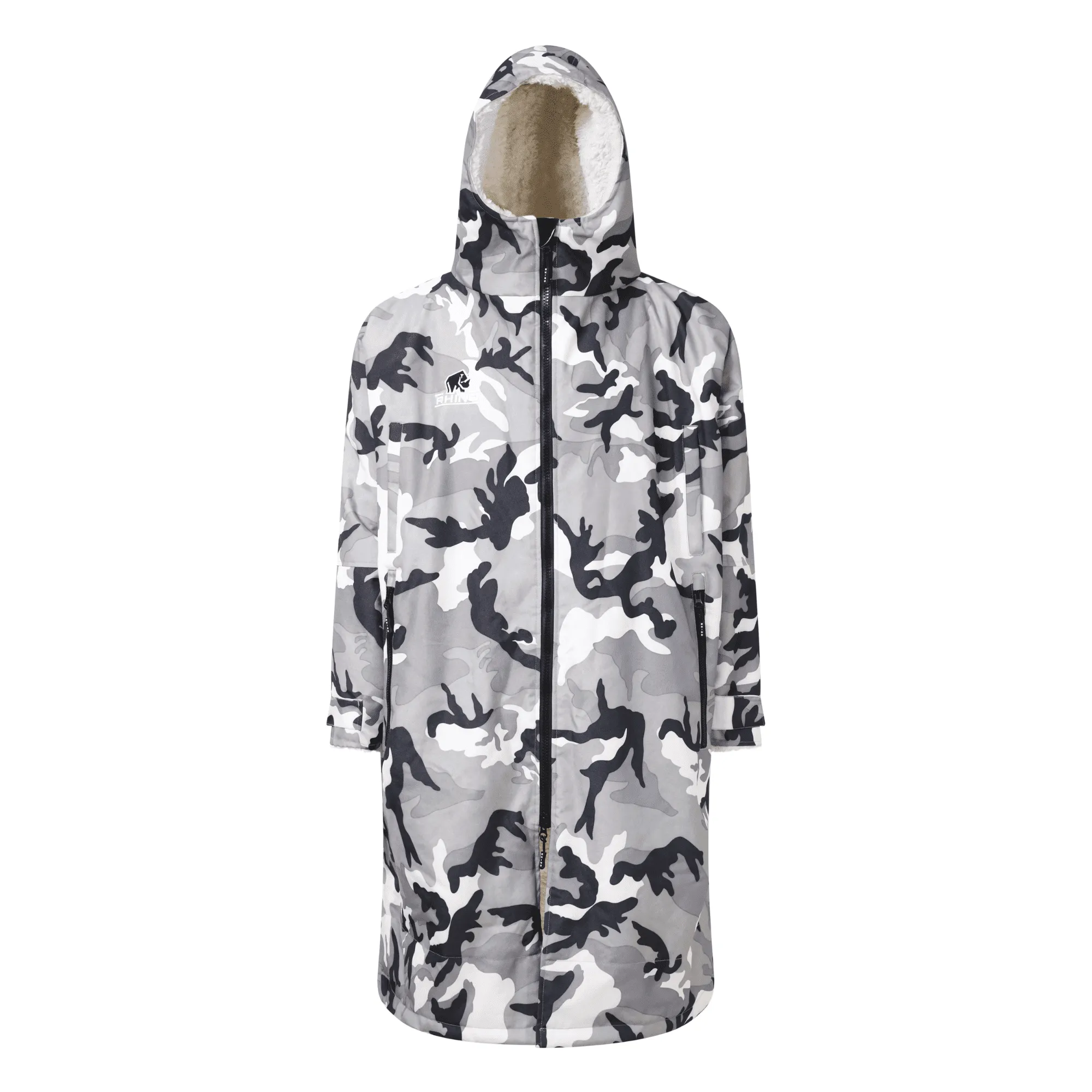 Rhino Camo Sherpa Robe Adult