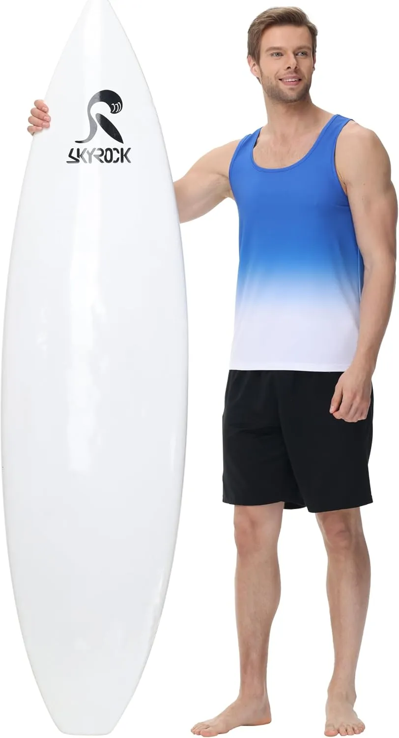 Satankud Men's Tank Tops Quick Dry Workout Gym Sleeveless Shirts Summer Beach Hawaiian Muscle Tee