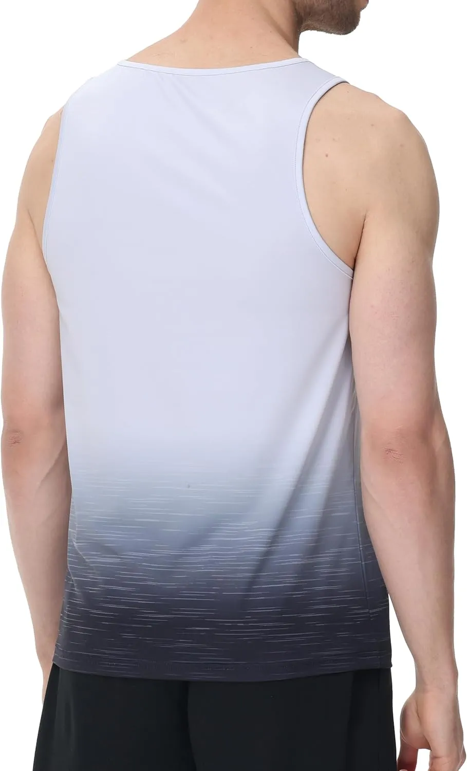 Satankud Men's Tank Tops Quick Dry Workout Gym Sleeveless Shirts Summer Beach Hawaiian Muscle Tee