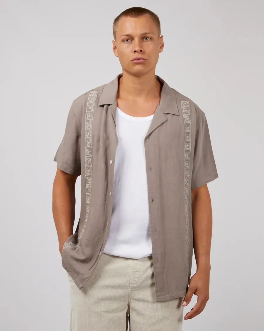 SILENT THEORY - Dover Shirt - Mushroom