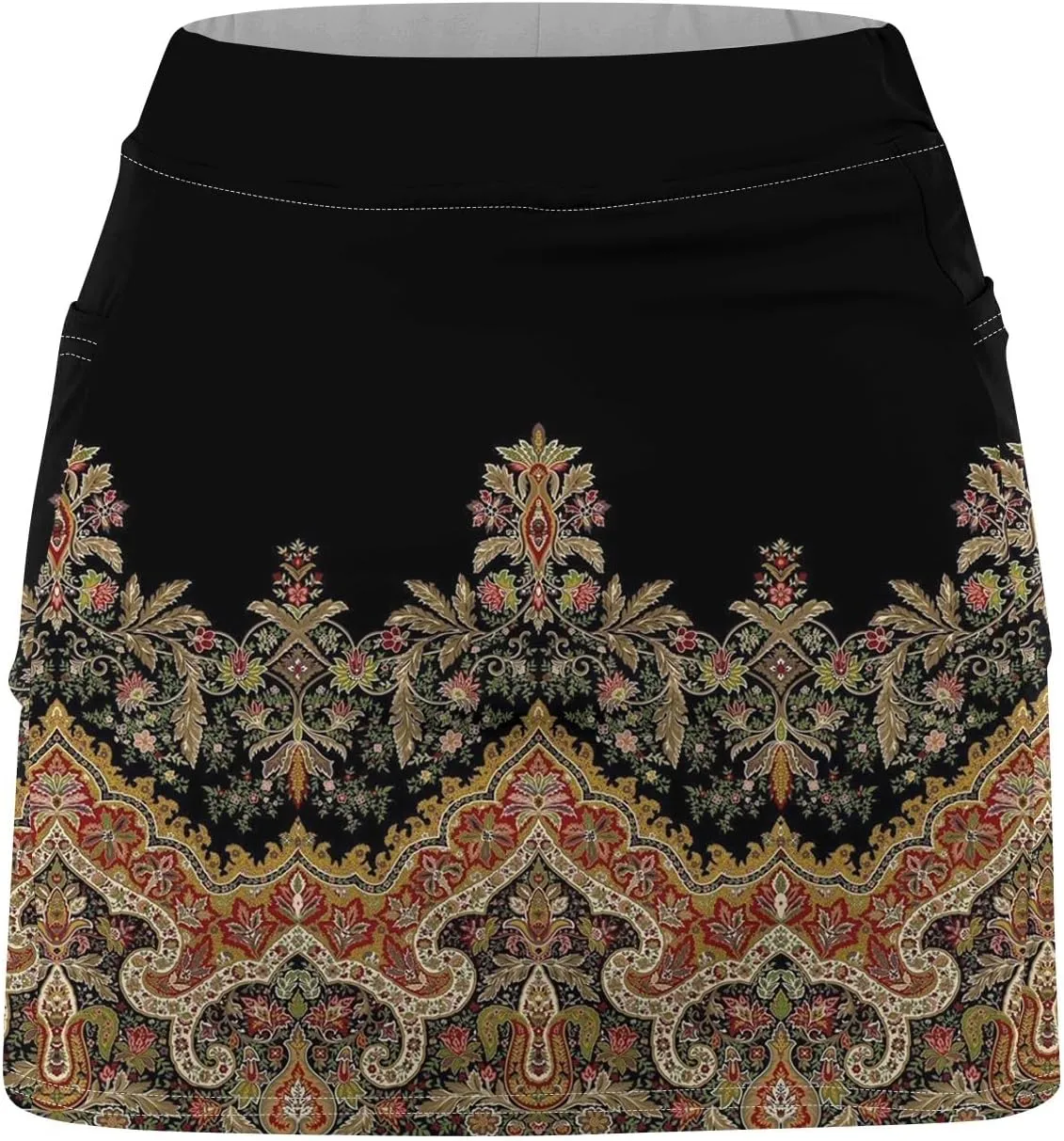 Skorts for Woman High Waisted Inner Shorts Athletic Skirts Running Tennis Golf Workout Sports Skorts with Pockets