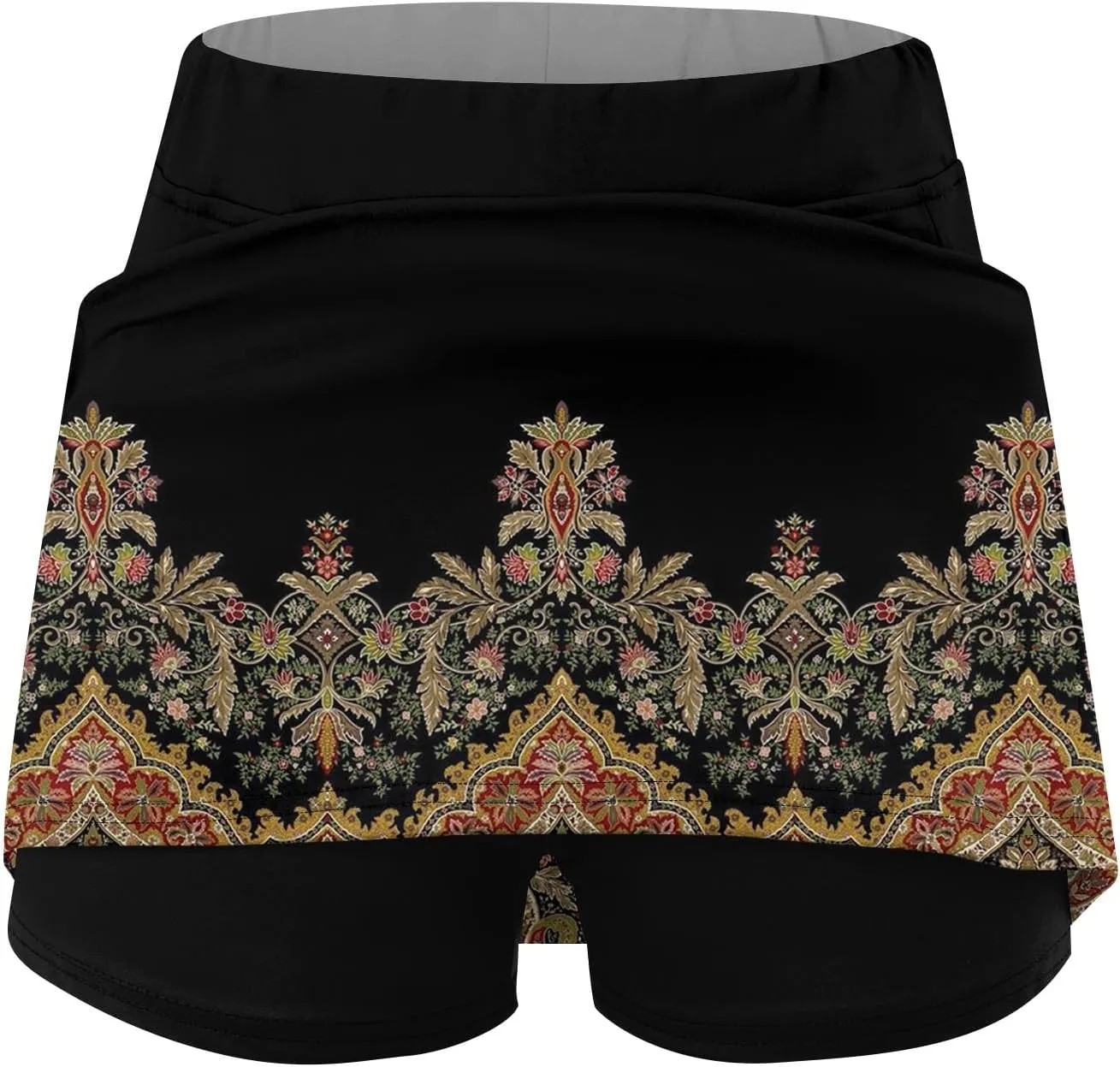 Skorts for Woman High Waisted Inner Shorts Athletic Skirts Running Tennis Golf Workout Sports Skorts with Pockets