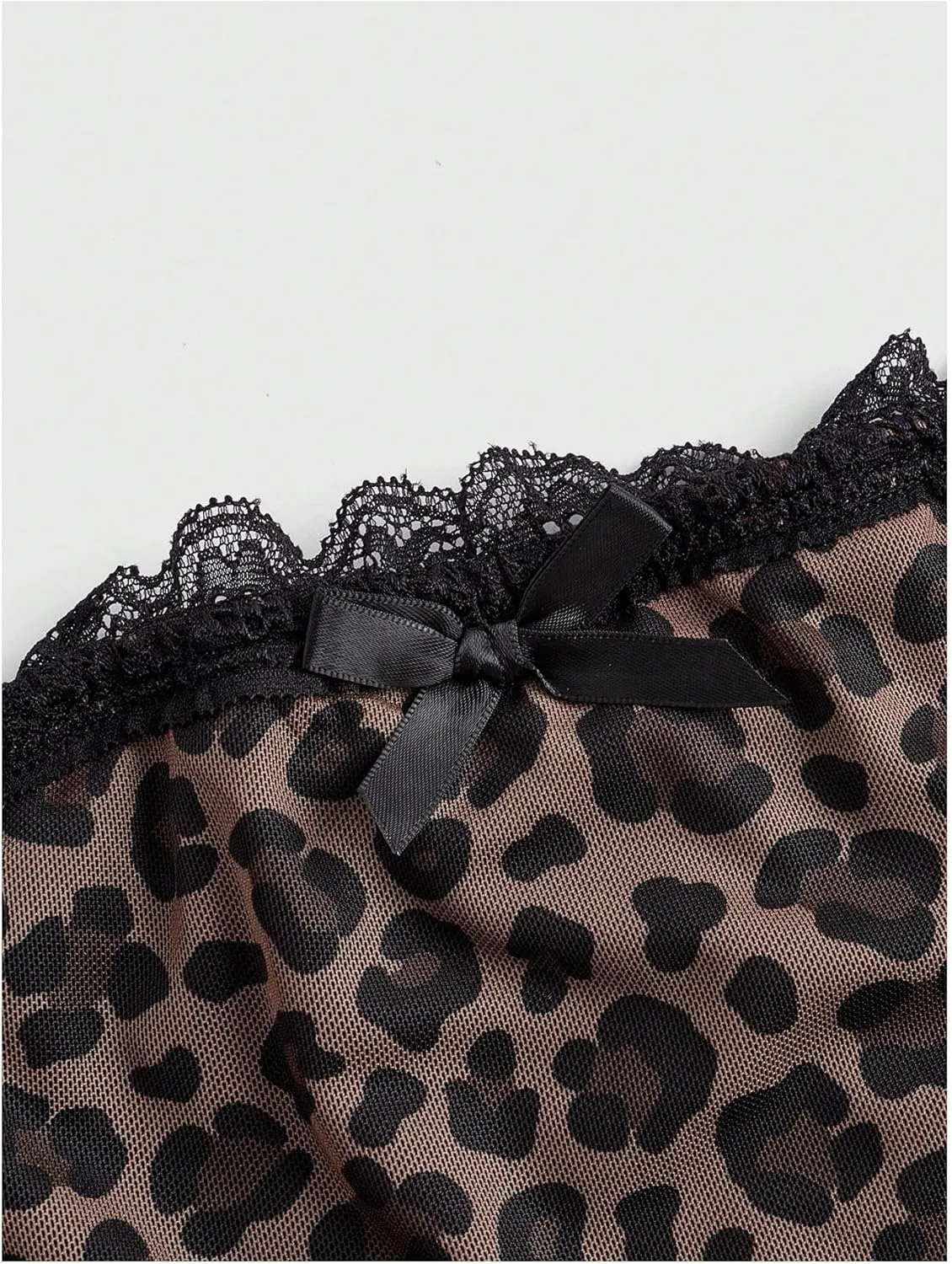 SOLY HUX Women's Plus Size Cheetah Leopard Print Bloomers Shorts Sexy Y2k Layered Ruffle Mini Shorts