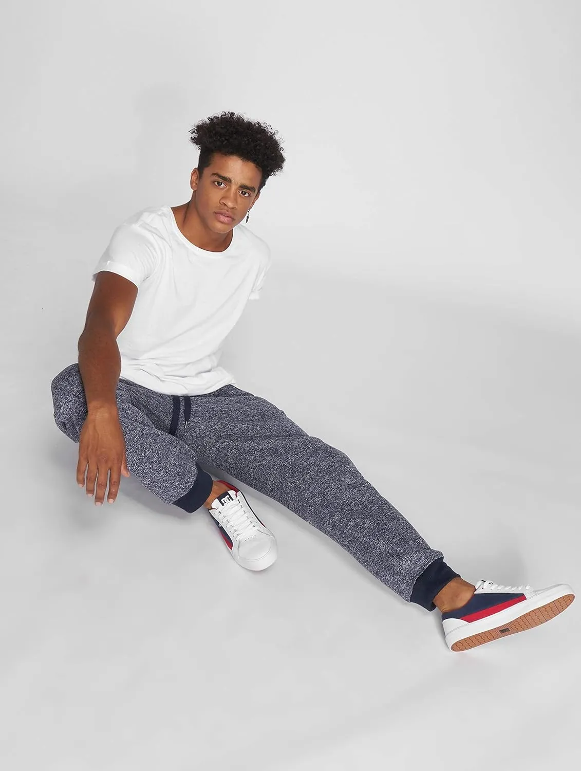 Southpole Men's Marled Fleece Sweatpants - Regular and Big & Tall Sizes