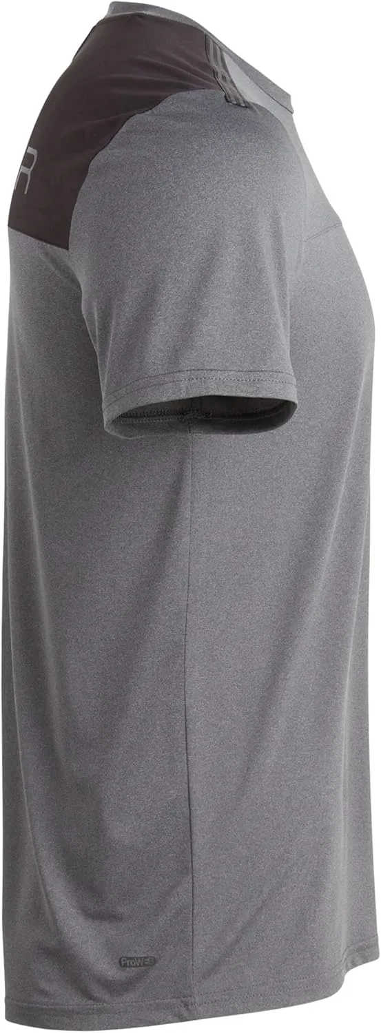 Spyder Men's Athletic T-Shirt - 2 Pack Dry Fit Short Sleeve Performance Sports Tee (S-XL)