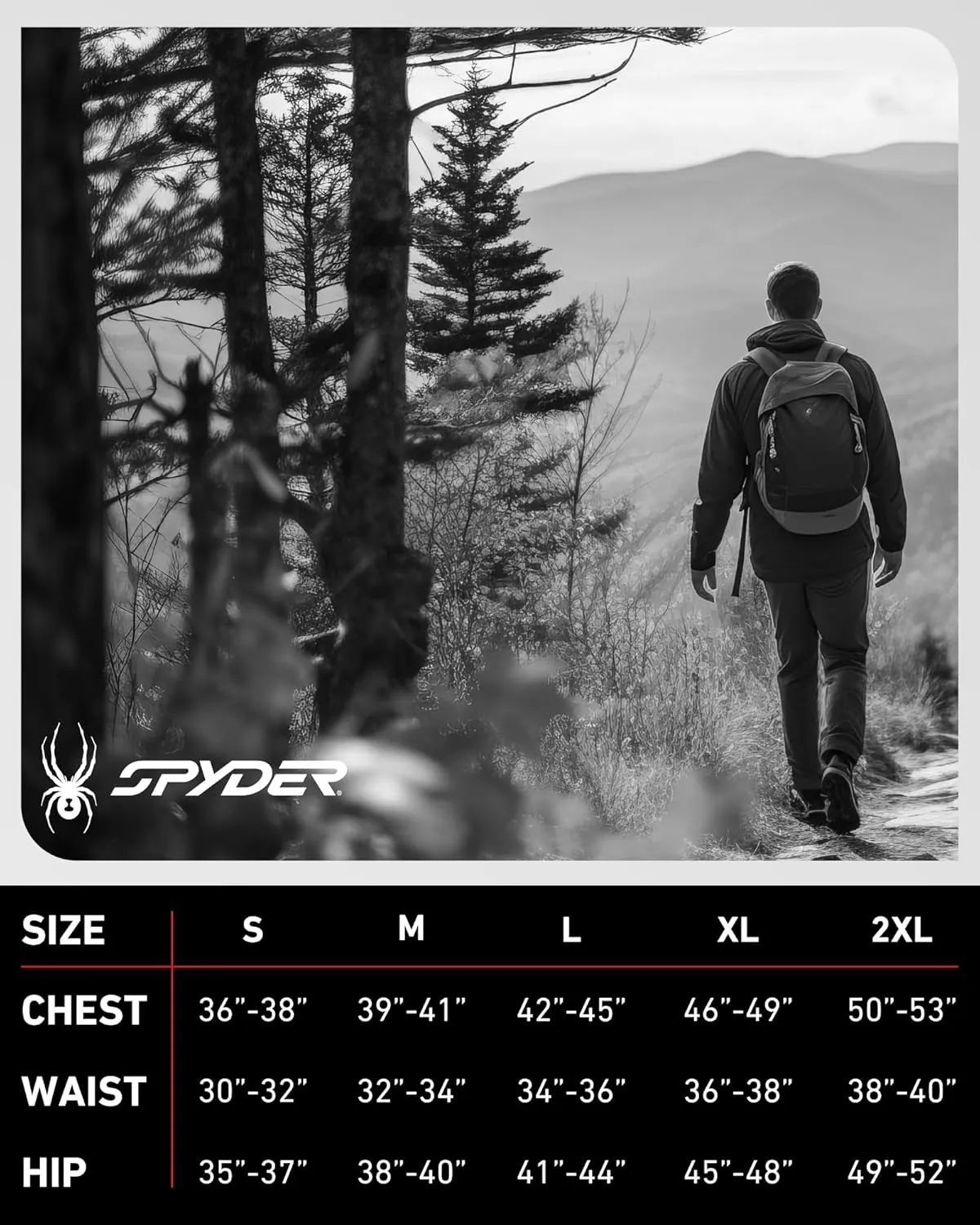 Spyder Men's Hoodie - Sherpa Lined Fleece Zip Up Jacket with ThermoWeb Insulation - Warm Outerwear Hoodies for Men (S-XXL)
