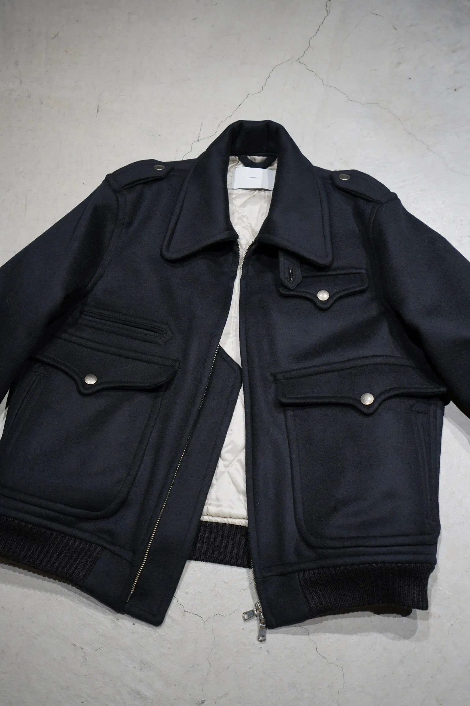 SUGARHILL WOOL MELTON HEAVY JACKET