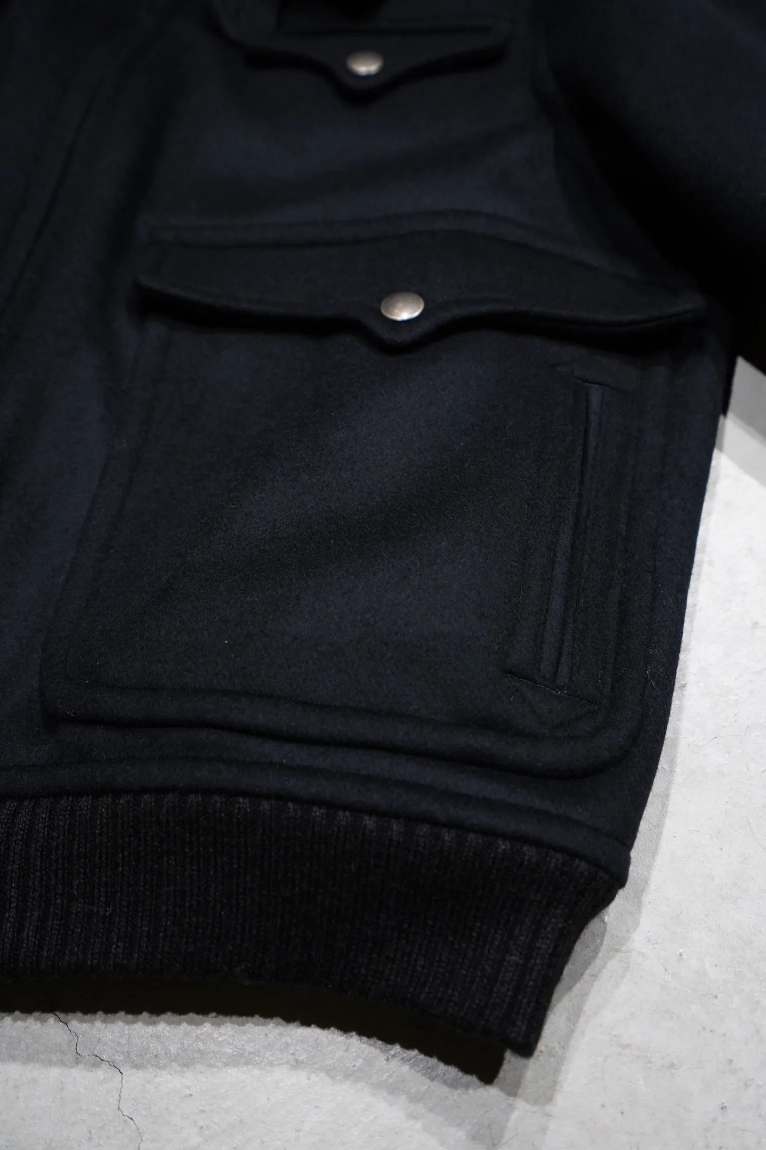 SUGARHILL WOOL MELTON HEAVY JACKET