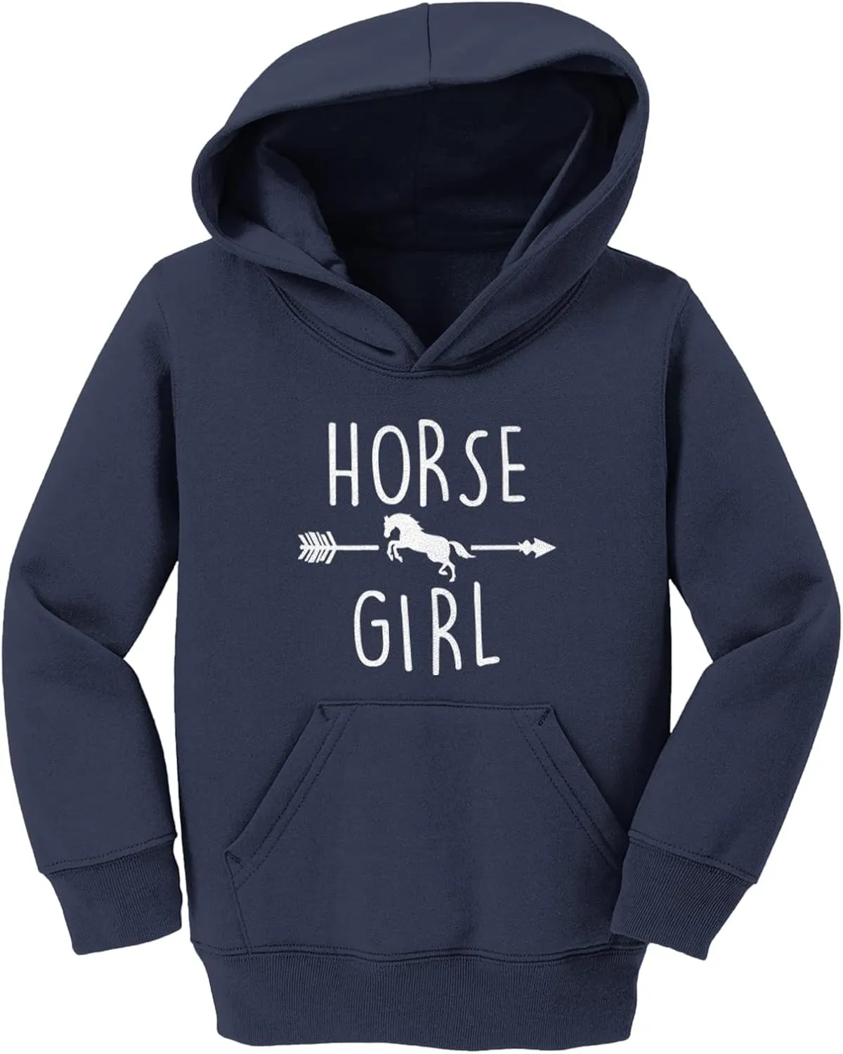 Tcombo Horse Girl - Equestrian Pony Rider Toddler/Youth Fleece Hoodie