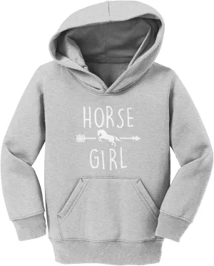 Tcombo Horse Girl - Equestrian Pony Rider Toddler/Youth Fleece Hoodie