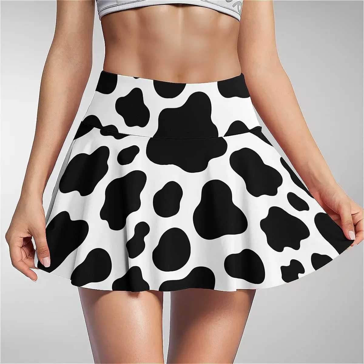 Tennis Skirt for Women with Pockets Inner Shorts, High Waisted Athletic Golf Skorts for Running Workout Sports