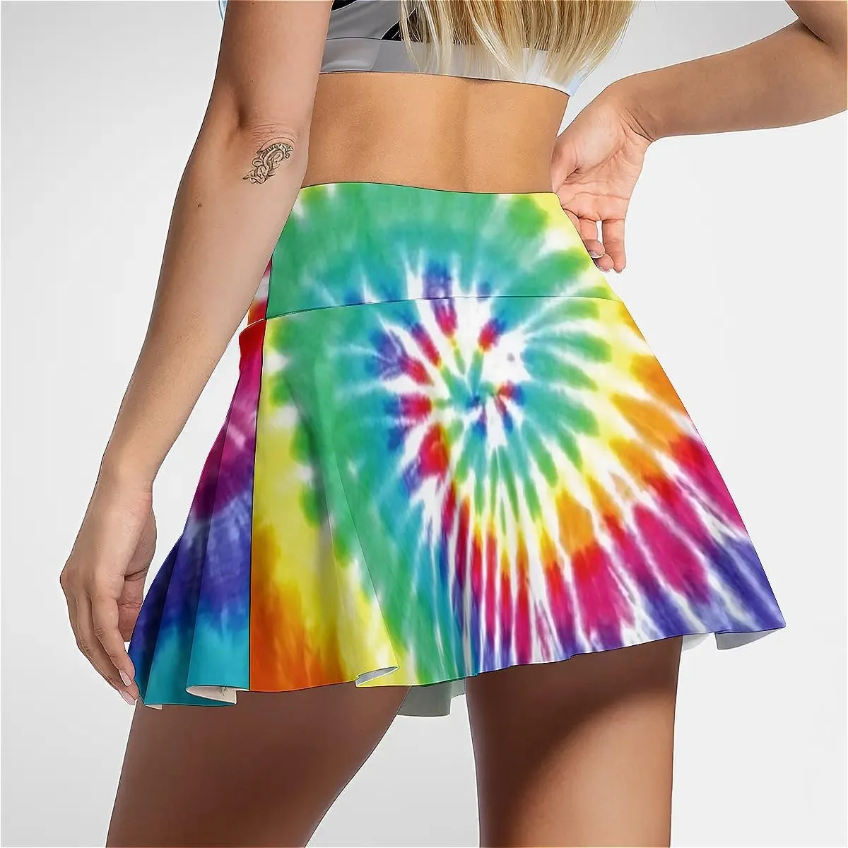 Tennis Skirt for Women with Pockets Inner Shorts, High Waisted Athletic Golf Skorts for Running Workout Sports