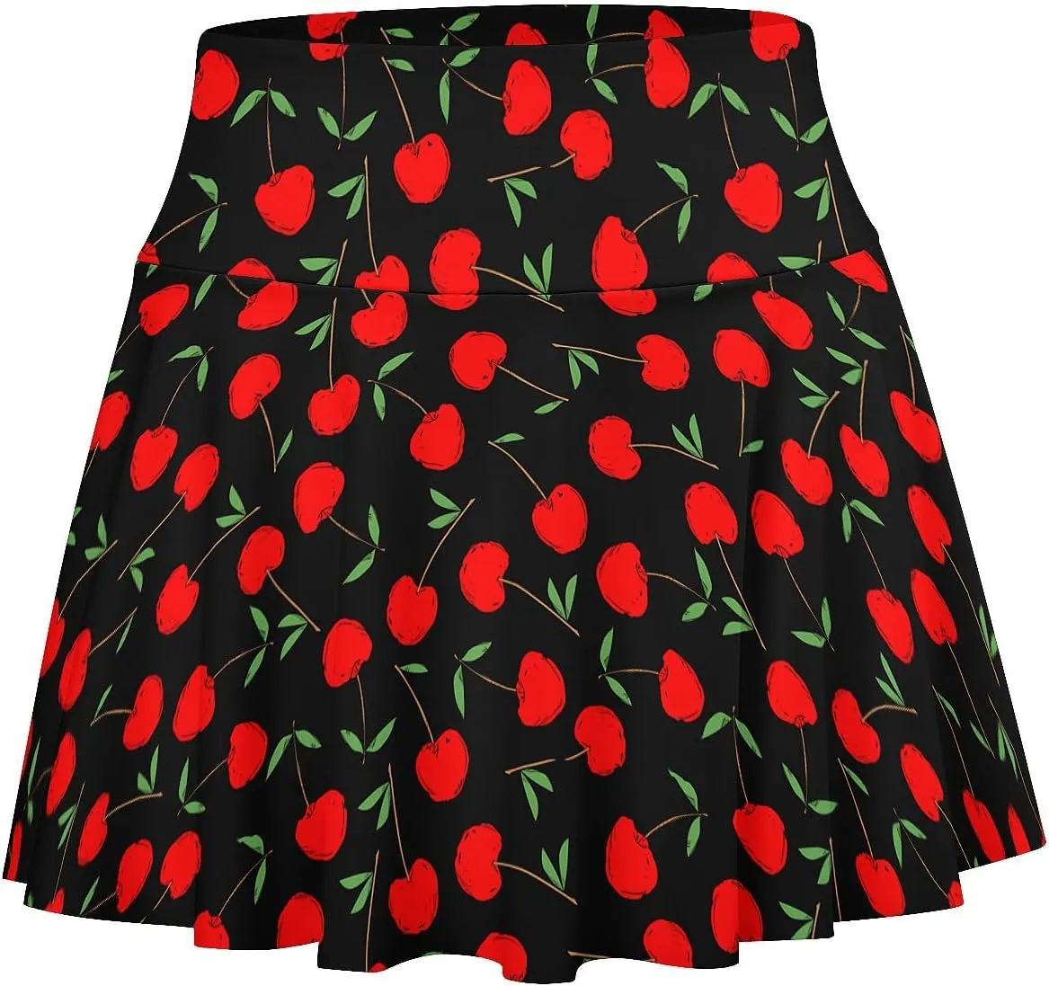 Tennis Skirt for Women with Pockets Inner Shorts, High Waisted Athletic Golf Skorts for Running Workout Sports