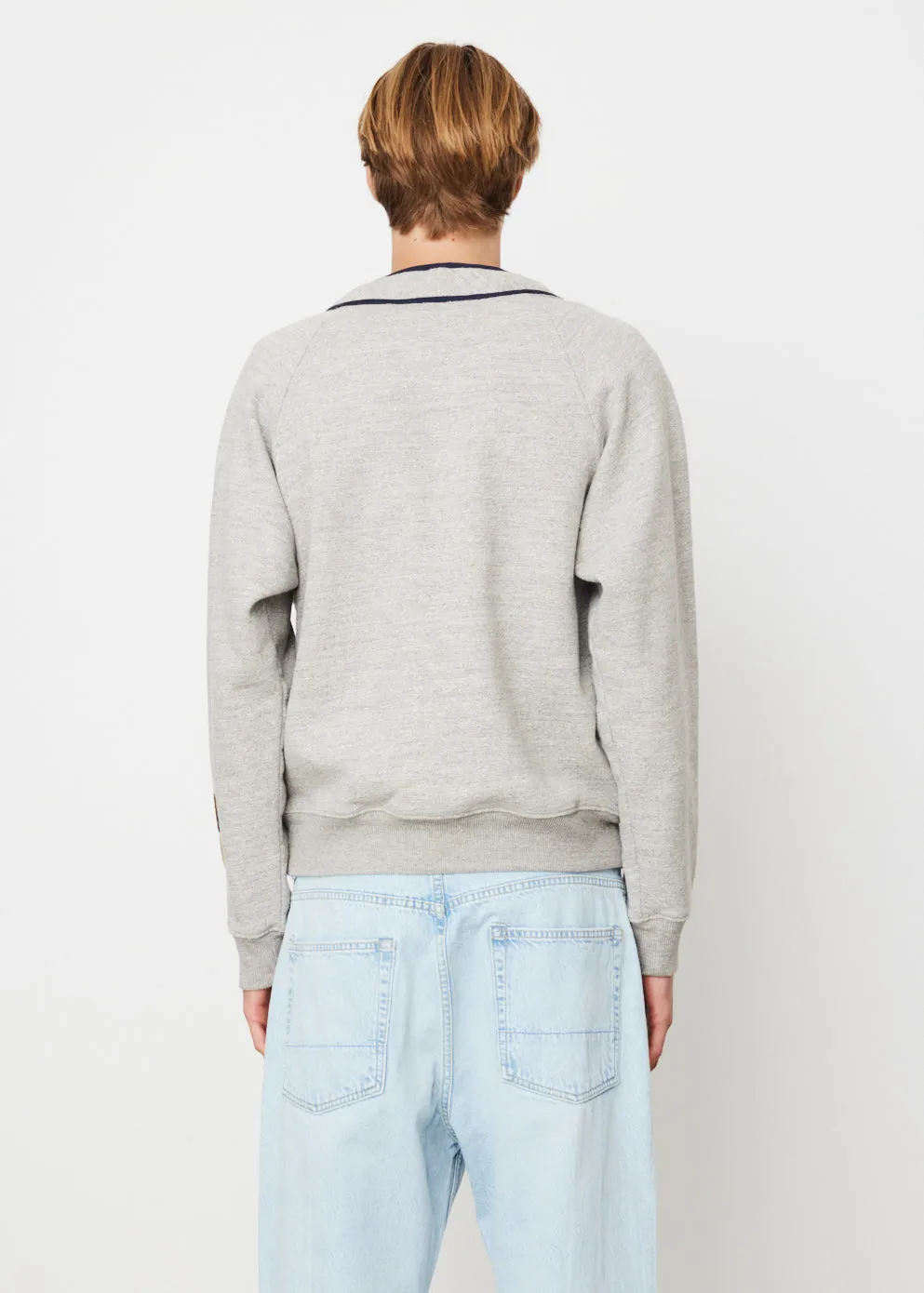 Top Jersey Baseball Henley Sweater (Great Kountry)