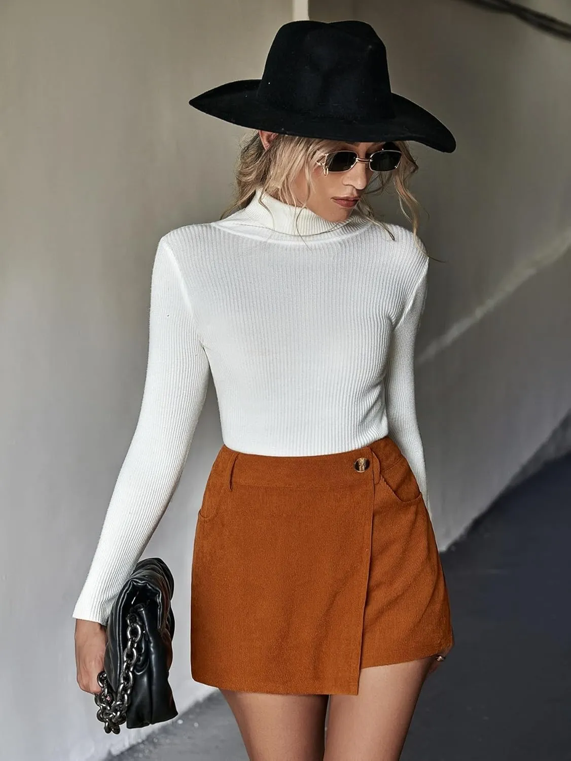 Women 2025 Summer Casual Shorts Skort