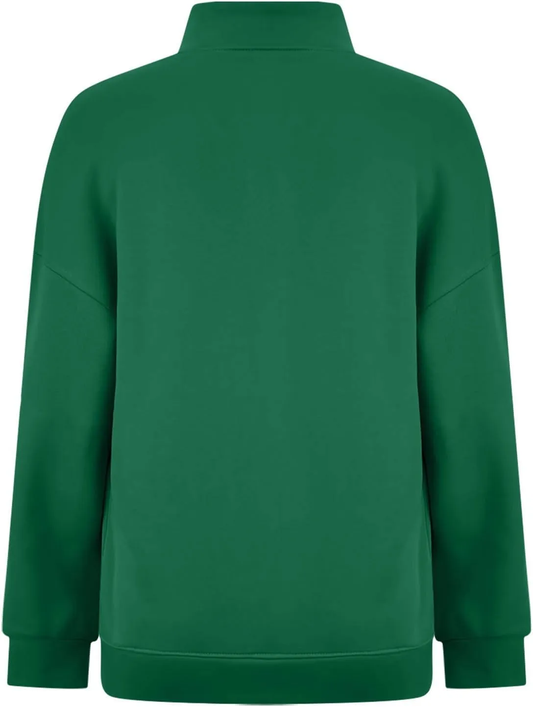 Women Fleece Half Zip Pullover Comfy Oversized Sweatshirt Trendy 1/4 Zip Up Hoodie Casual Fall Sweaters with Pockets