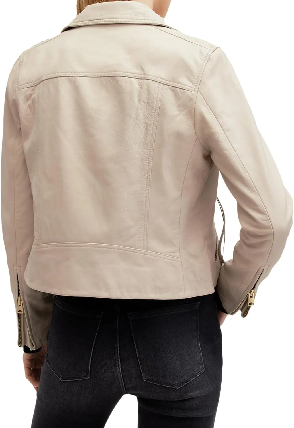 Women's Dalby Leather Biker Jacket