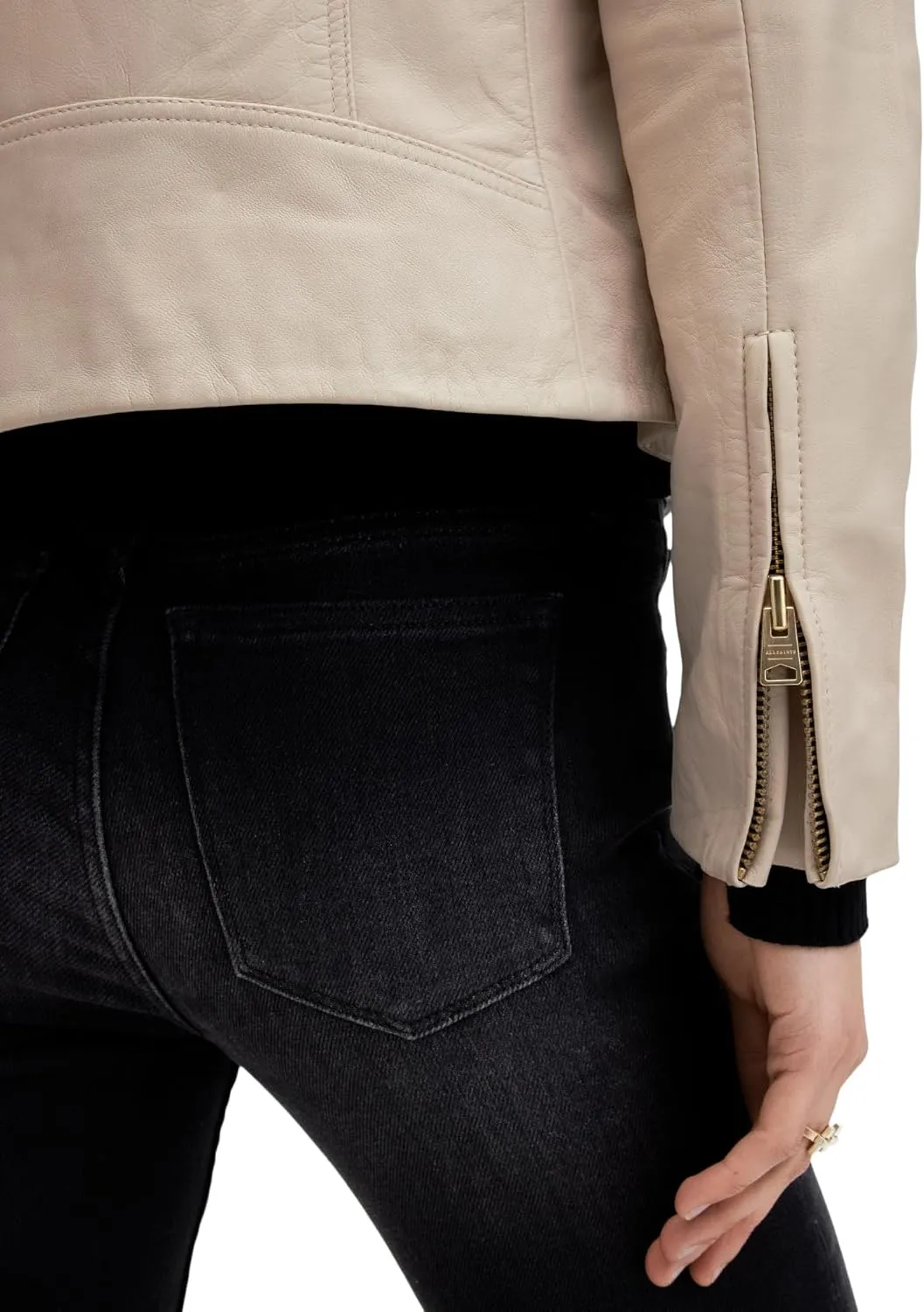 Women's Dalby Leather Biker Jacket