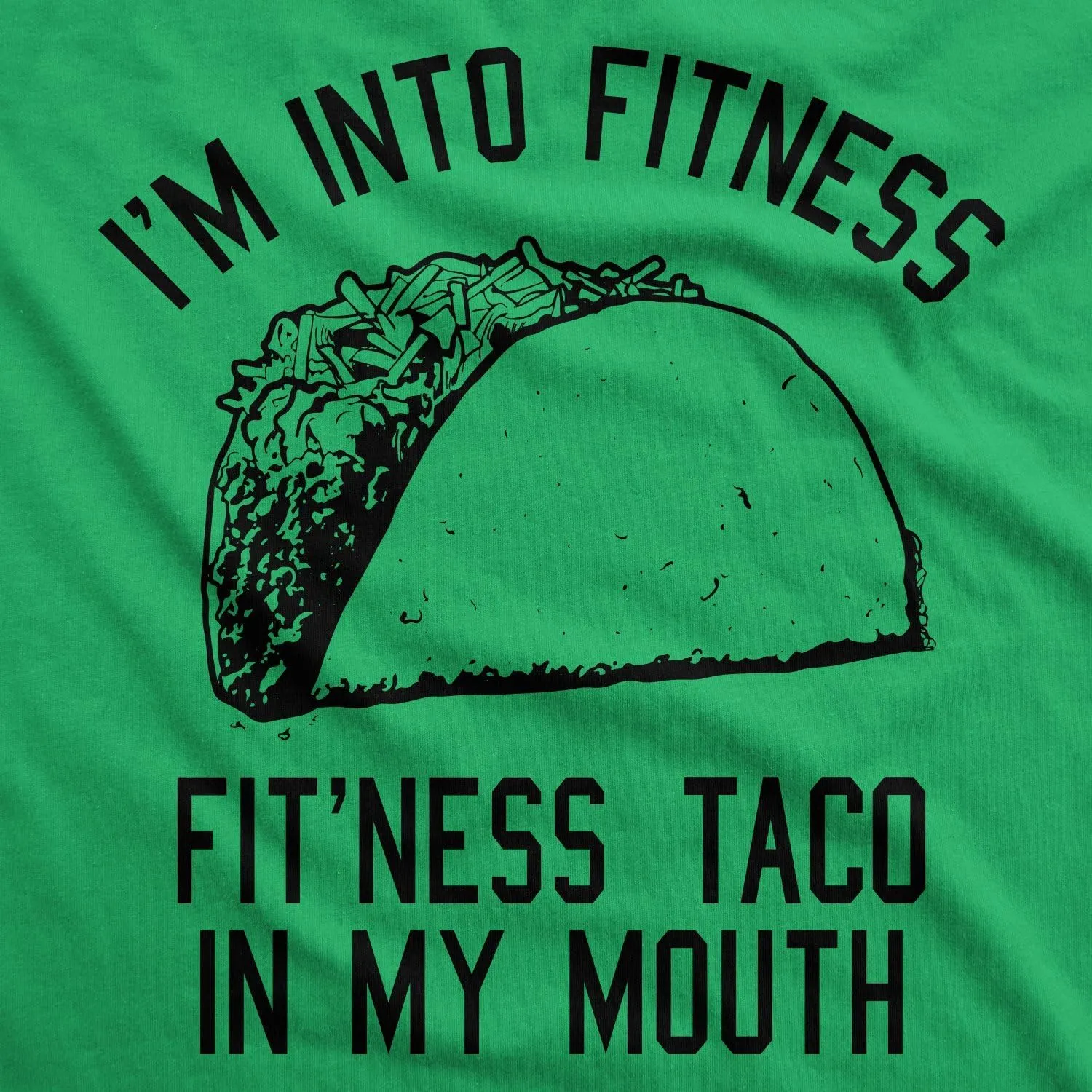 Womens Fitness Taco Funny Gym T Shirt Cool Humor Graphic Muscle Tee for Ladies