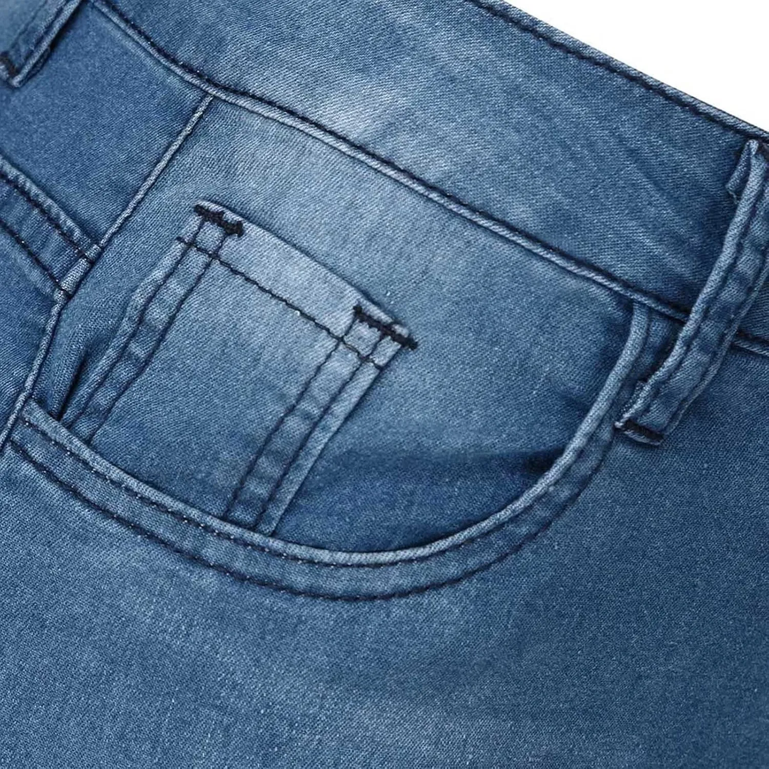 Womens Flare Jeans High Waisted Wide Leg Baggy Stretchy Skinny Destroyed Straight Leg Ankle Denim Pants Bell Bottom