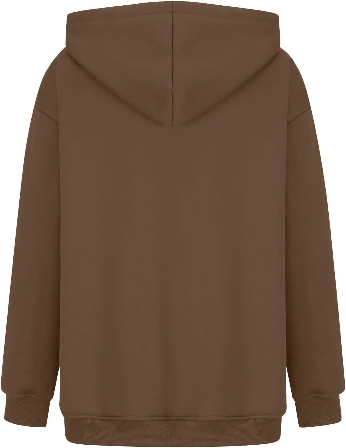 Womens Fleece Oversized Hoodie Baggy Cotton Soft Pullover Sweatshirts Drop Shoulder Fall Winter Hooded Coats w/Pocket