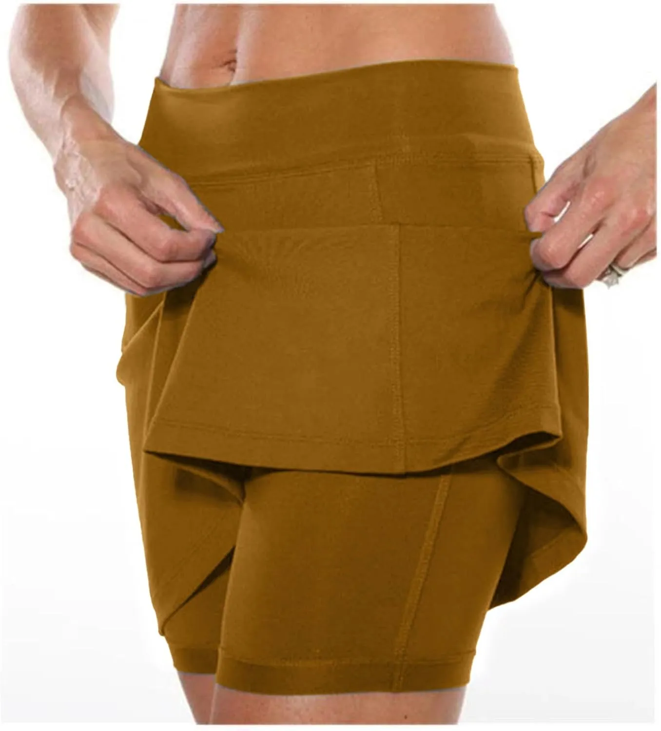Women's Golf Skirts Skort High Waisted Stretchy Tennis Skirt Short Athletic Tennis Workout Sports Pickleball Skorts