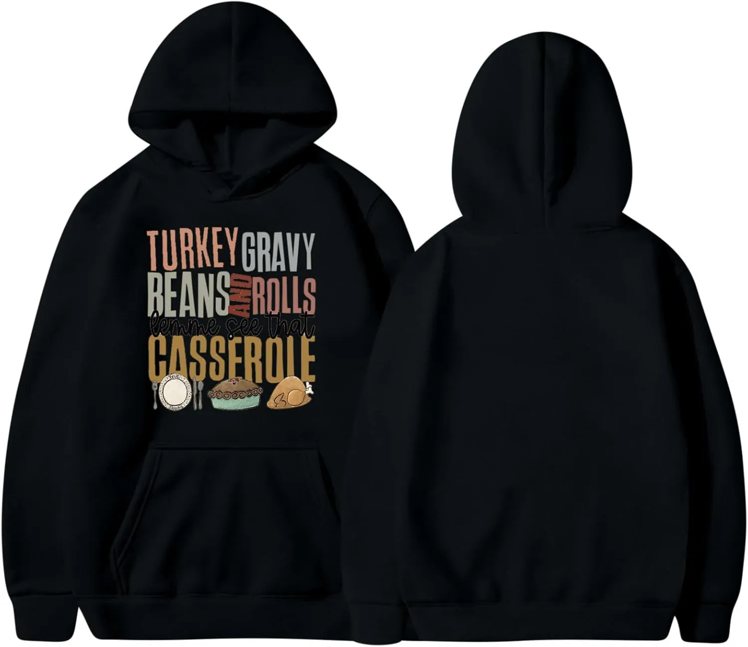 Women's Letter Graphic Hoodies Oversized Long Sleeve Thermal Pullover Sweatshirts Fall Outfits Clothes Y2K Sweatshirt