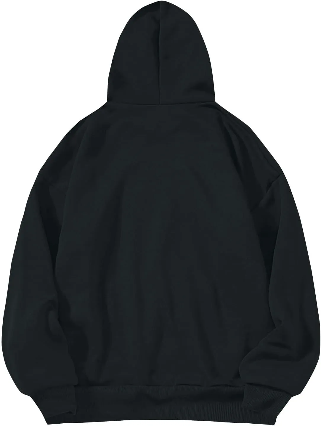 Women'S Solid Color Sweatshirt Long Sleeve Fleece Pullover Hooded Fashion Sweater With Pockets