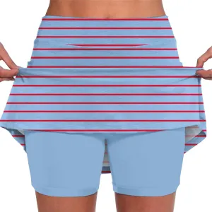 Womens Summer Tennis Skirts with Shorts Underneath, Pickleball, Athletic, Workout and Golf Skorts with Pockets