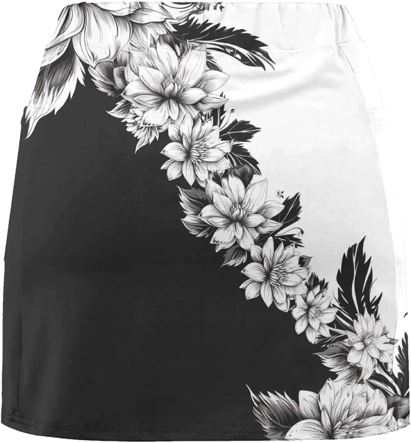 Womens Tennis Skort High Waisted Workout Athletic Skorts with Shorts Plus Size Running Casual Pickle Ball Mini Skirts