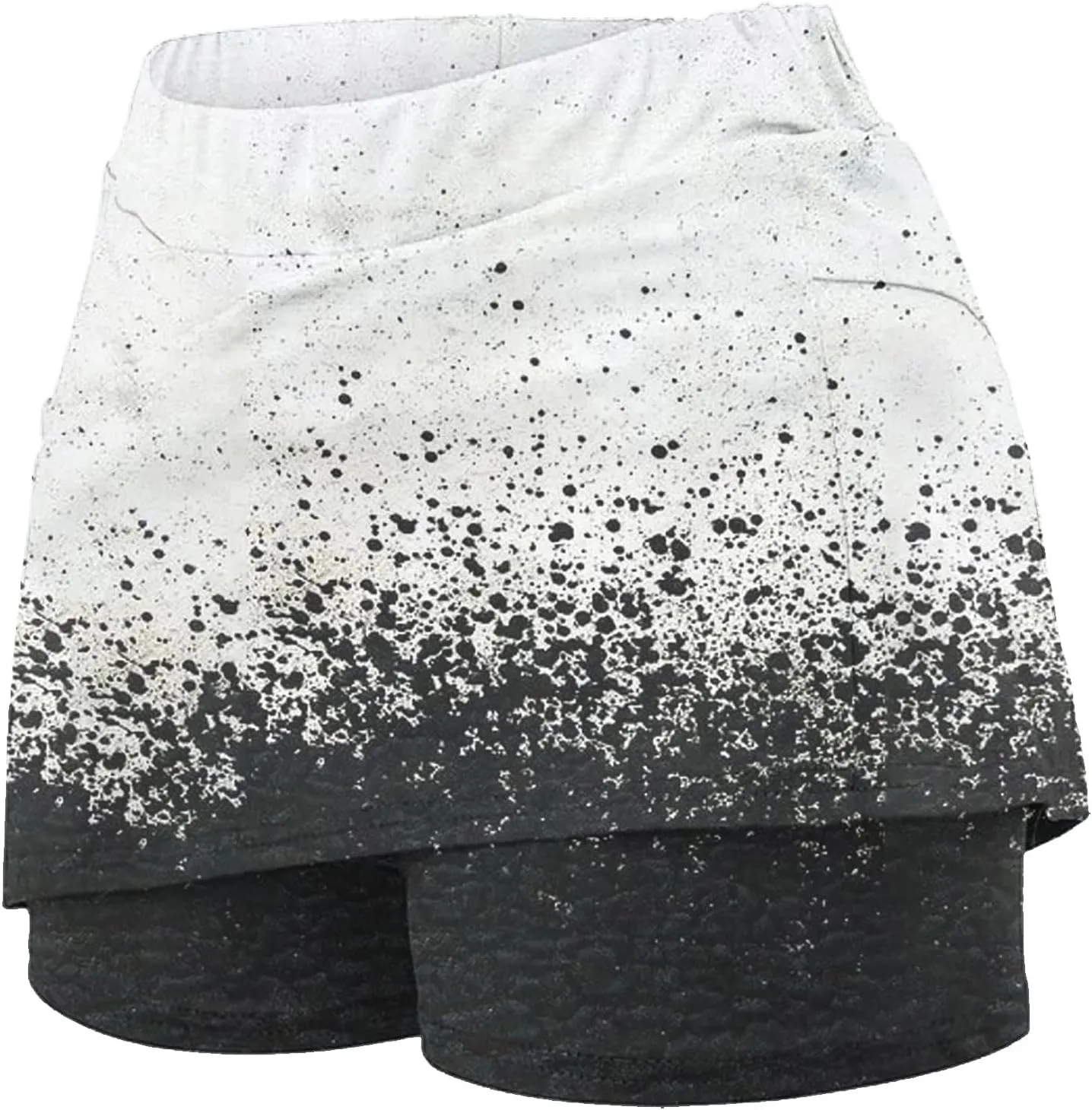 Womens Tennis Skort High Waisted Workout Athletic Skorts with Shorts Plus Size Running Casual Pickle Ball Mini Skirts