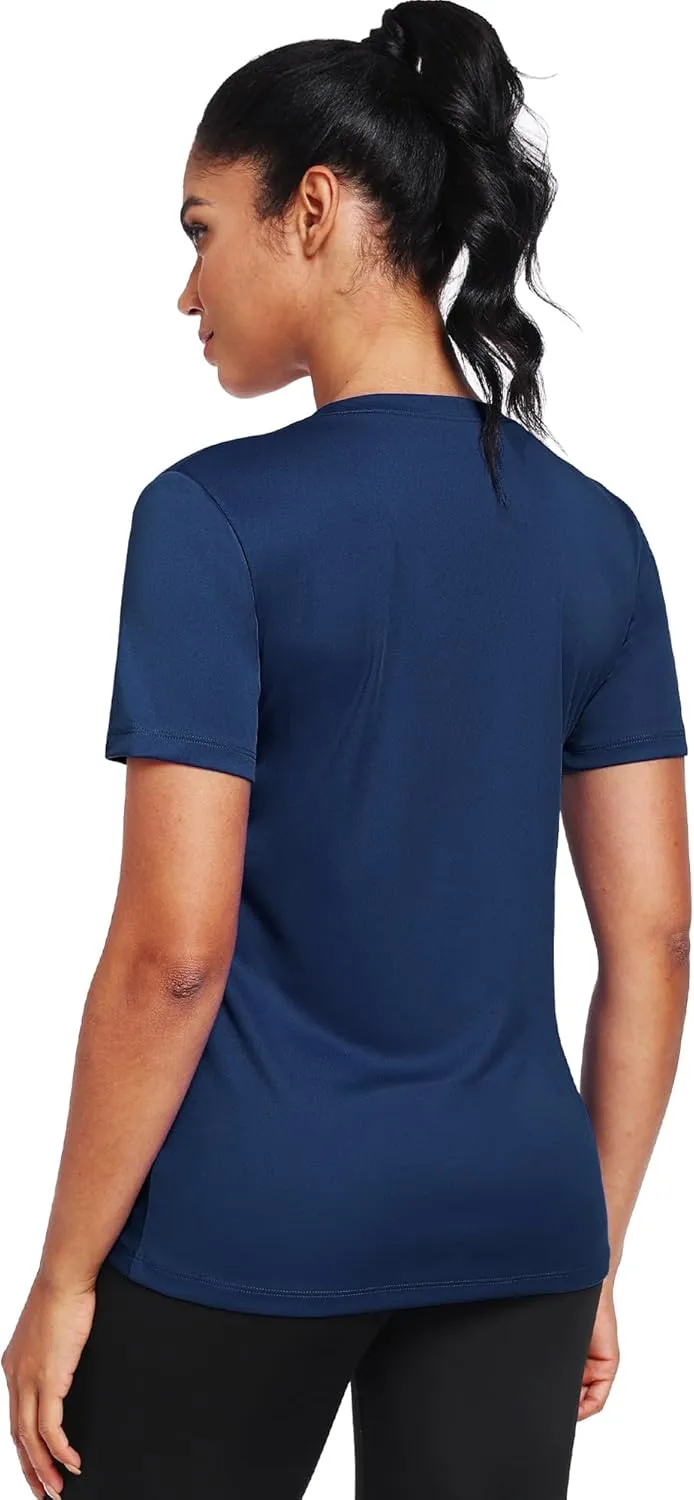 Workout Tops for Women Short Sleeve Athletic Shirts UPF 50  Sun Protection Quick Dry Running T Shirts